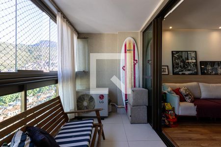 Sala Varanda de apartamento à venda com 3 quartos, 76m² em Rio Comprido, Rio de Janeiro