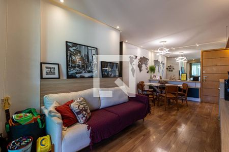 Sala de apartamento à venda com 3 quartos, 76m² em Rio Comprido, Rio de Janeiro