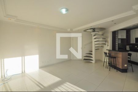 Sala de apartamento à venda com 3 quartos, 140m² em Chácara Agrindus, Taboão da Serra