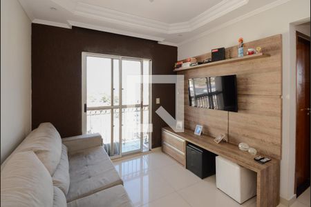 Sala de apartamento para alugar com 2 quartos, 52m² em Conjunto Residencial Pombeva, São Bernardo do Campo