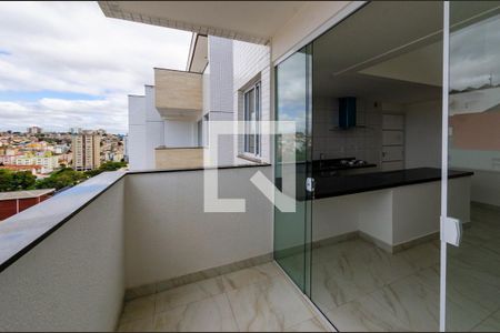 Varanda de apartamento para alugar com 3 quartos, 150m² em Coração Eucarístico, Belo Horizonte