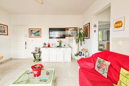 Sala de apartamento para alugar com 2 quartos, 89m² em Jardim Virginia, Guarujá