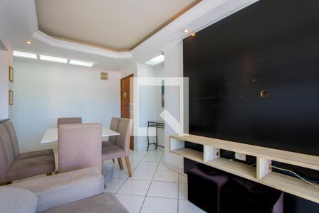 Sala de apartamento para alugar com 3 quartos, 74m² em Vila Nossa Senhora das Vitorias, Mauá