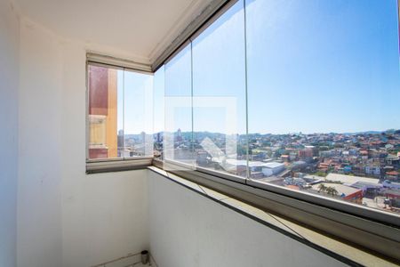 Varanda da sala de apartamento para alugar com 3 quartos, 74m² em Vila Nossa Senhora das Vitorias, Mauá