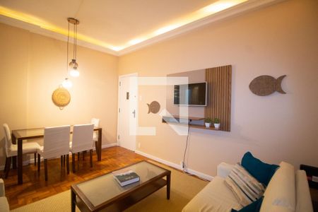 Sala de apartamento para alugar com 2 quartos, 55m² em Ipanema, Rio de Janeiro