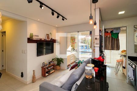 Sala de apartamento para alugar com 2 quartos, 50m² em Carandiru, São Paulo