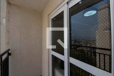 Varanda da Sala de apartamento à venda com 3 quartos, 58m² em Jardim Las Vegas, Guarulhos