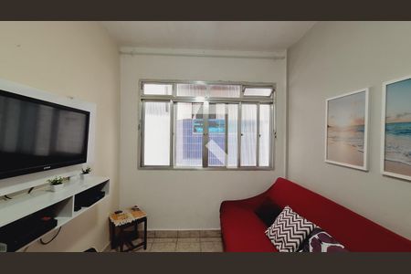 Sala de apartamento para alugar com 1 quarto, 36m² em Canto do Forte, Praia Grande