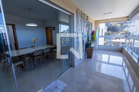 Varanda de apartamento à venda com 4 quartos, 147m² em Ouro Preto, Belo Horizonte