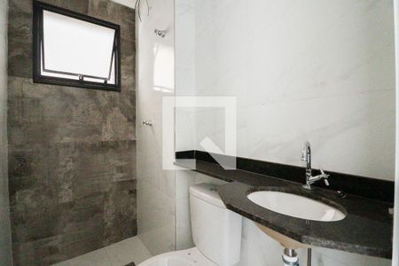 Banheiro de apartamento à venda com 1 quarto, 33m² em Vila Pauliceia, São Paulo