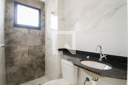 Banheiro de apartamento à venda com 1 quarto, 33m² em Vila Pauliceia, São Paulo