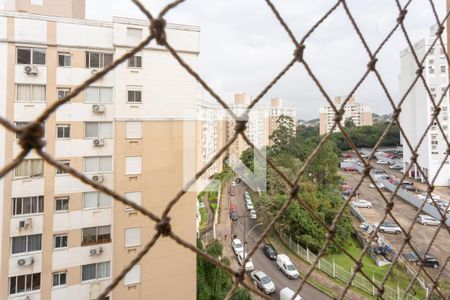 Vista da Sala de apartamento à venda com 2 quartos, 52m² em Jardim Carvalho, Porto Alegre