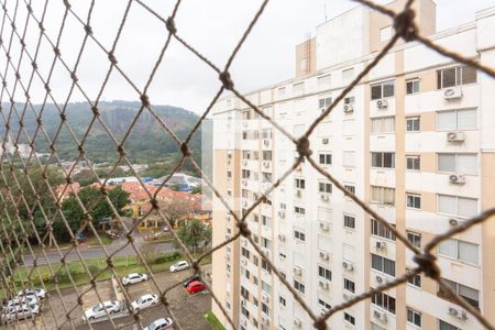 Vista da Sala de apartamento à venda com 2 quartos, 52m² em Jardim Carvalho, Porto Alegre