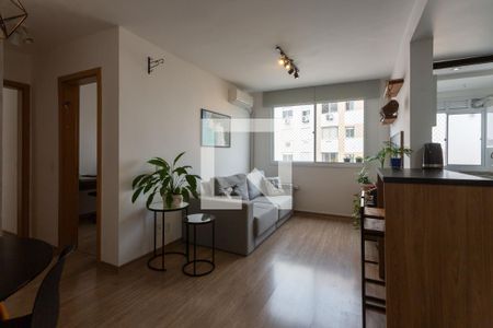 Sala de apartamento à venda com 2 quartos, 52m² em Jardim Carvalho, Porto Alegre