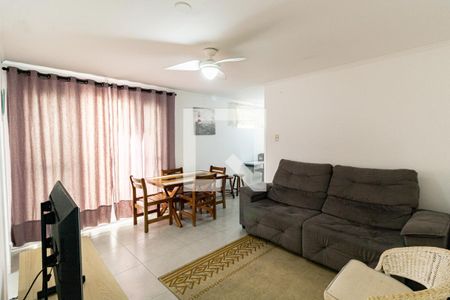 Sala de apartamento para alugar com 2 quartos, 86m² em Loteamento Joao Batista Juliao, Guarujá