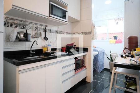 Cozinha de apartamento à venda com 2 quartos, 42m² em Parque Cisper, São Paulo