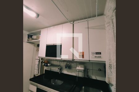 Cozinha  de apartamento à venda com 2 quartos, 44m² em Industrial, Contagem