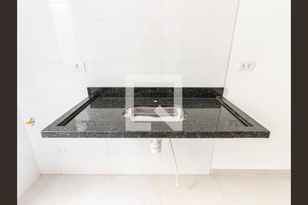 Sala/Cozinha de apartamento à venda com 2 quartos, 39m² em Chácara Mafalda, São Paulo