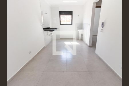 Sala/Cozinha de apartamento à venda com 2 quartos, 35m² em Chácara Mafalda, São Paulo