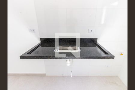 Sala/Cozinha de apartamento à venda com 2 quartos, 35m² em Chácara Mafalda, São Paulo