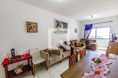 Sala de apartamento para alugar com 2 quartos, 74m² em Cidade Ocian, Praia Grande