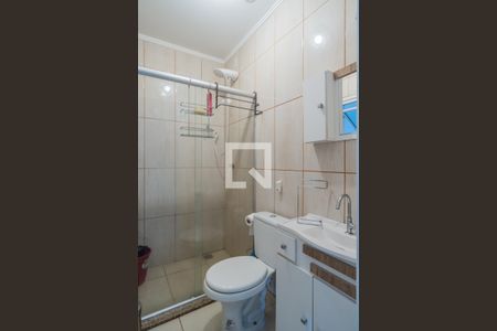 Banheiro de apartamento para alugar com 1 quarto, 39m² em Cristal, Porto Alegre