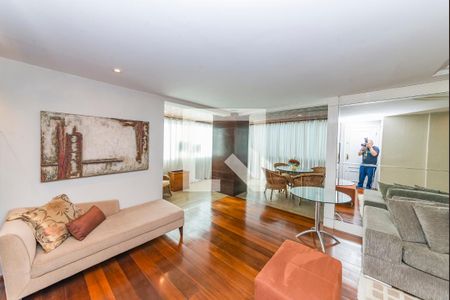 Sala de apartamento à venda com 4 quartos, 170m² em Buritis, Belo Horizonte