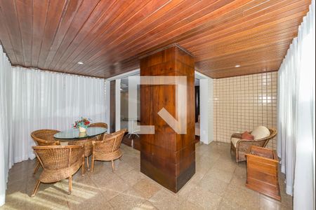 Varanda da Sala de apartamento à venda com 4 quartos, 170m² em Buritis, Belo Horizonte