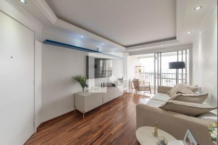 Sala de apartamento à venda com 3 quartos, 81m² em Vila Gumercindo, São Paulo