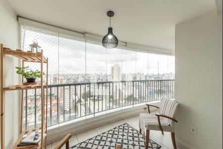 Varanda de apartamento à venda com 3 quartos, 81m² em Vila Gumercindo, São Paulo