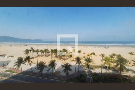 Vista da Sala de apartamento para alugar com 1 quarto, 45m² em Guilhermina, Praia Grande