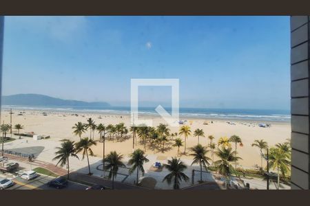 Vista do quarto de apartamento para alugar com 1 quarto, 45m² em Guilhermina, Praia Grande