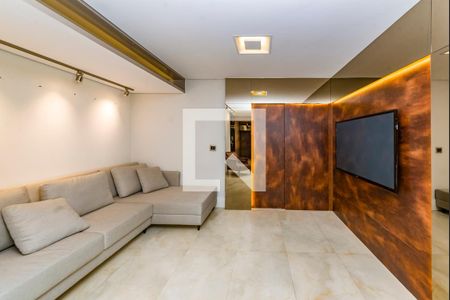 Sala de apartamento à venda com 3 quartos, 93m² em Vila da Serra, Nova Lima