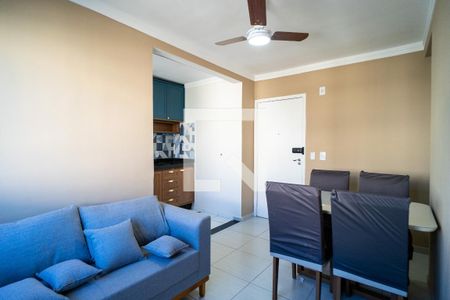 Sala de apartamento para alugar com 2 quartos, 49m² em Vossoroca, Votorantim