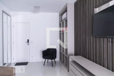 Sala de apartamento à venda com 1 quarto, 55m² em Vila Gertrudes, São Paulo