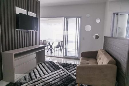 Sala de apartamento à venda com 1 quarto, 55m² em Vila Gertrudes, São Paulo