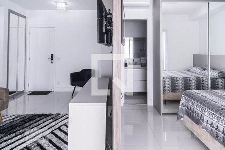 Sala de apartamento à venda com 1 quarto, 55m² em Vila Gertrudes, São Paulo