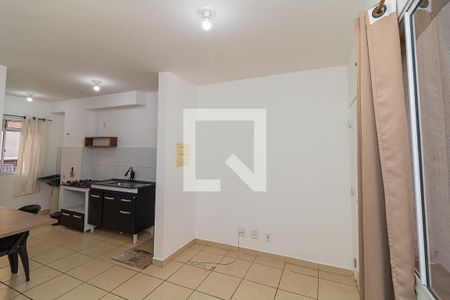 Sala de apartamento para alugar com 2 quartos, 48m² em Jardim Heitor Rigon, Ribeirão Preto