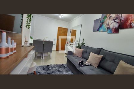 Sala de apartamento à venda com 3 quartos, 64m² em Vila Francisco Matarazzo, Santo André