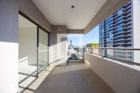 Sala - Varanda de apartamento à venda com 2 quartos, 69m² em Brooklin, São Paulo