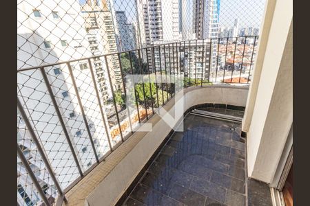 Varanda de apartamento para alugar com 4 quartos, 151m² em Jardim Anália Franco, São Paulo