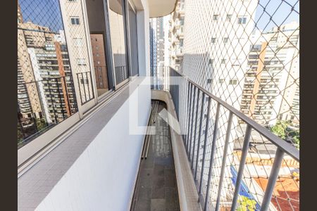 Varanda de apartamento para alugar com 4 quartos, 151m² em Jardim Anália Franco, São Paulo