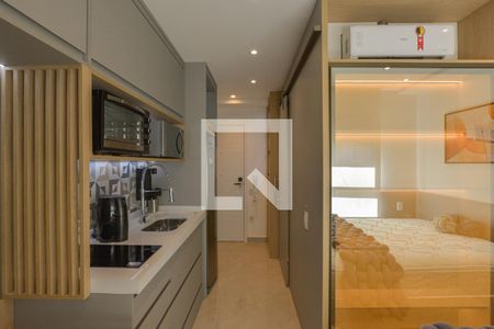 Sala/Cozinha de kitnet/studio à venda com 1 quarto, 20m² em Ipiranga, São Paulo