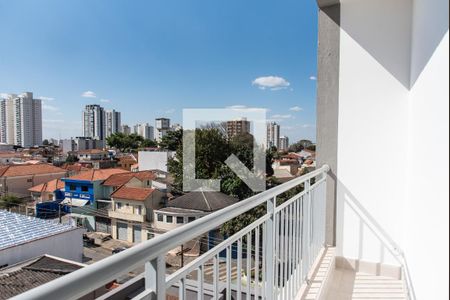 Varanda Sala  de kitnet/studio para alugar com 1 quarto, 33m² em Vila Dom Pedro I, São Paulo