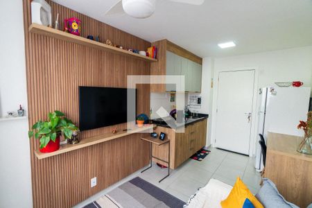 Sala/Cozinha de apartamento para alugar com 1 quarto, 25m² em Vila Clementino, São Paulo