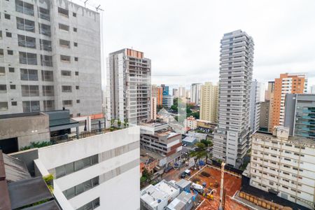 Vista da Sala/Cozinha de apartamento para alugar com 1 quarto, 25m² em Vila Clementino, São Paulo