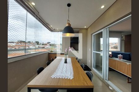 Varanda Gourmet de apartamento à venda com 3 quartos, 102m² em Jardim Cidália, São Paulo