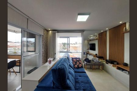 Sala de apartamento para alugar com 3 quartos, 102m² em Jardim Cidália, São Paulo