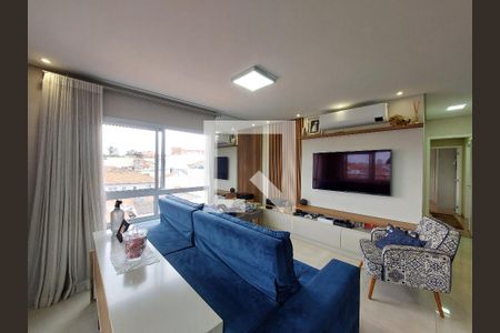 Sala de apartamento para alugar com 3 quartos, 102m² em Jardim Cidália, São Paulo