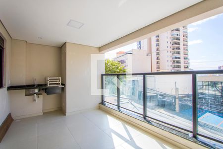 Varanda gourmet de apartamento para alugar com 3 quartos, 87m² em Vila Bastos, Santo André